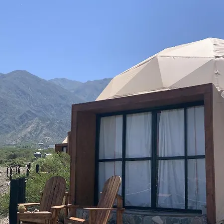 Denmoza Eco Lodge Potrerillos Exterior photo